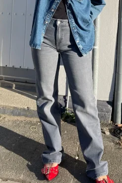 Online Nmyolanda Nw Wide Jeans Az371Dg Fwd Bukser, Jeans & Leggings