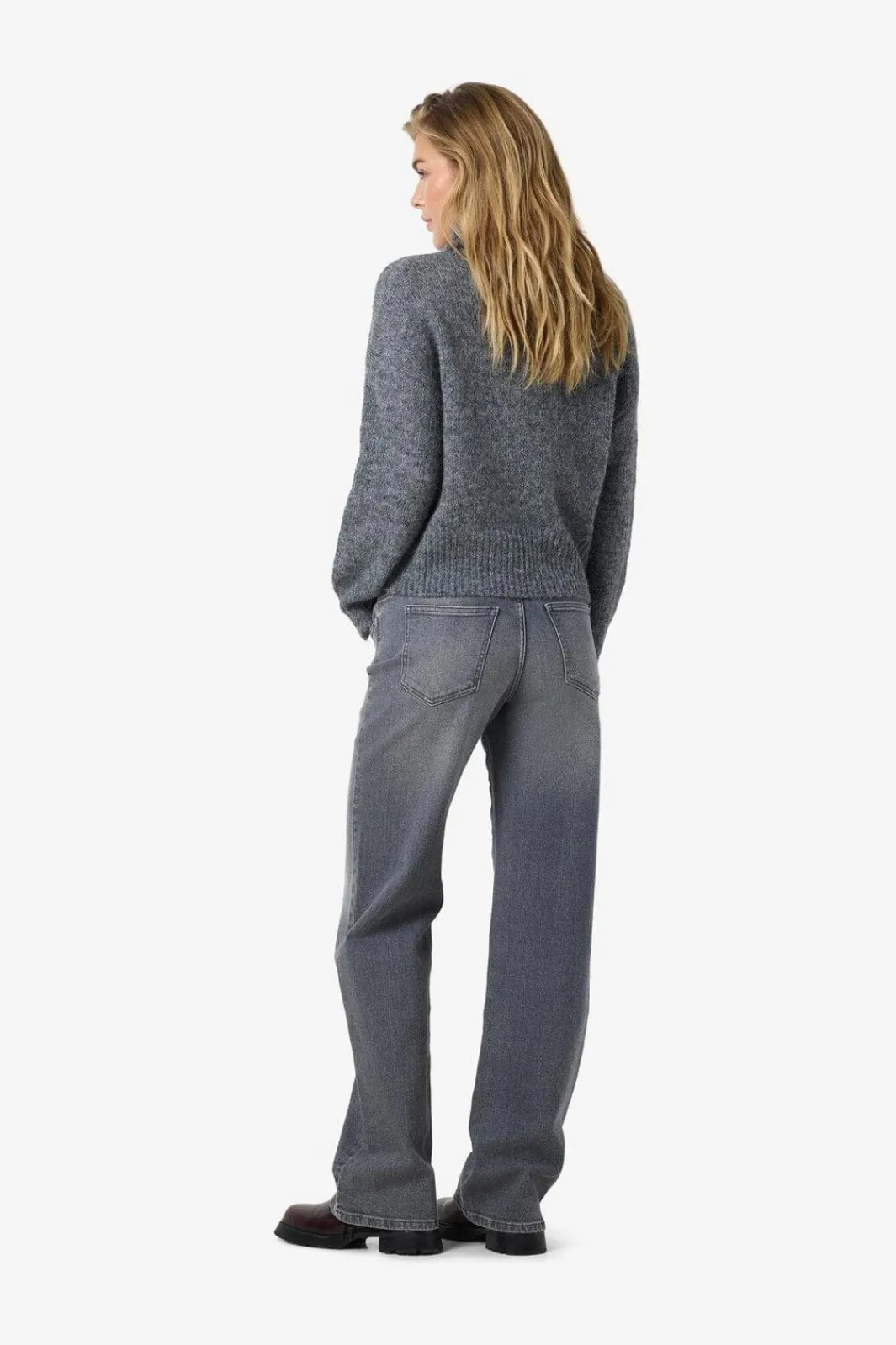 Online Nmyolanda Nw Wide Jeans Az371Dg Fwd Bukser, Jeans & Leggings