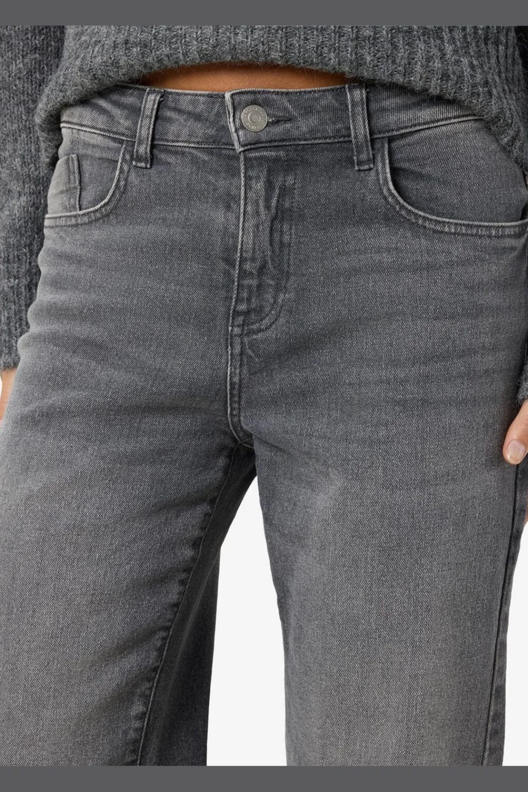 Online Nmyolanda Nw Wide Jeans Az371Dg Fwd Bukser, Jeans & Leggings