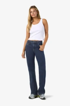 Noisy May Bukser, Jeans & Leggings<Nmyolanda Wide Str Az365Db Fwd