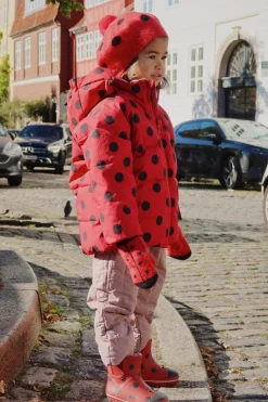 Børn Konges Sløjd Overtøj<Nuka Ladybug Jacket Grs Ks103524