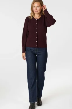 Neo Noir Cardigans|Ammevenligt Tøj<Nuna Knit Cardigan 162242