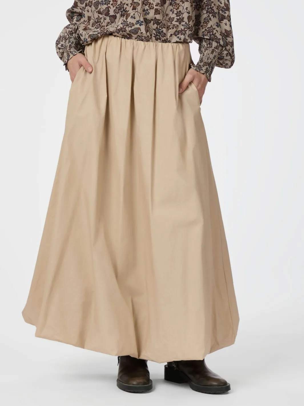 Discount Ober Long Balloon Skirt 163694 Nederdele
