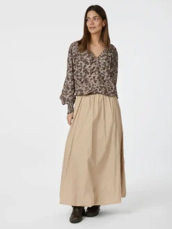 Discount Ober Long Balloon Skirt 163694 Nederdele