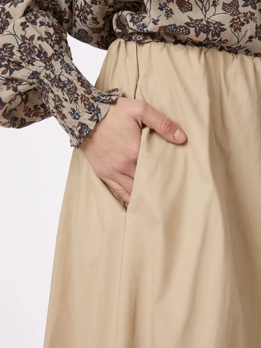Discount Ober Long Balloon Skirt 163694 Nederdele