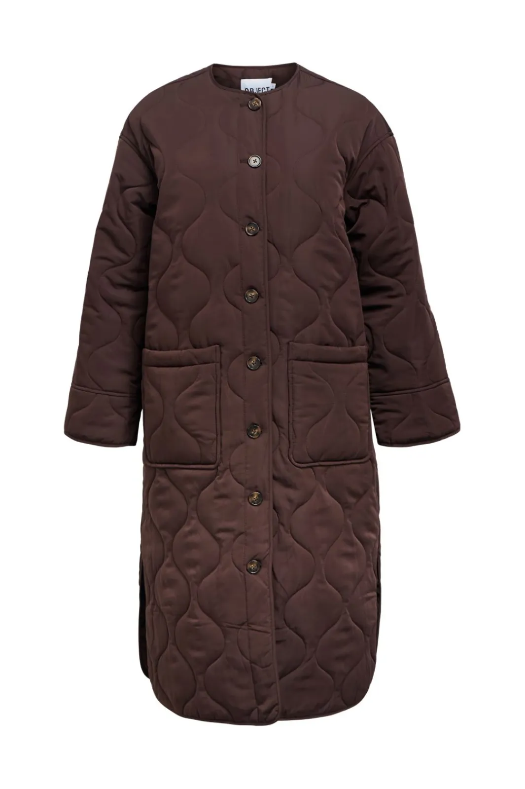 Discount Objallie Ls Lo Long Quilt Jacket Aw Fa25 Overtøj & Jakker
