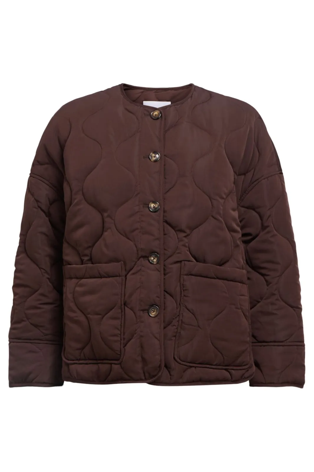 Object Overtøj & Jakker<Objallie Ls Lo Quilted Jacket