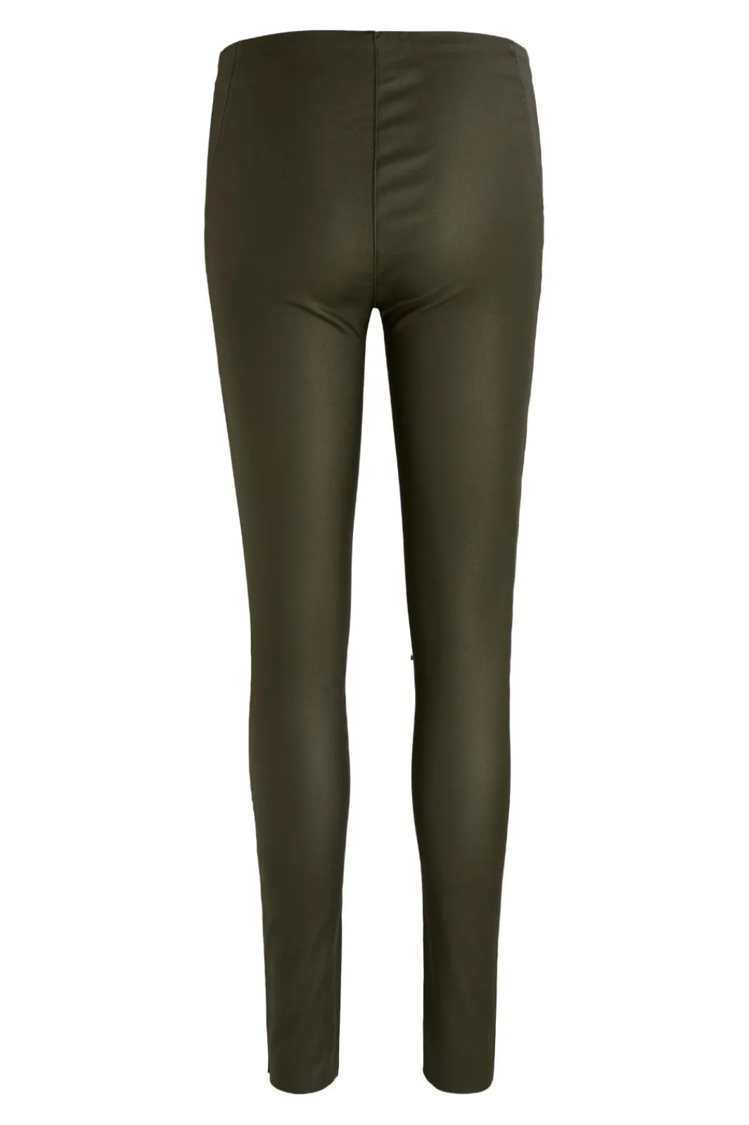 Outlet Objbelle Mw Coated Leggings Bukser, Jeans & Leggings