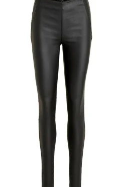Sale ObjBelle Mw Coated Leggings Bukser, Jeans & Leggings