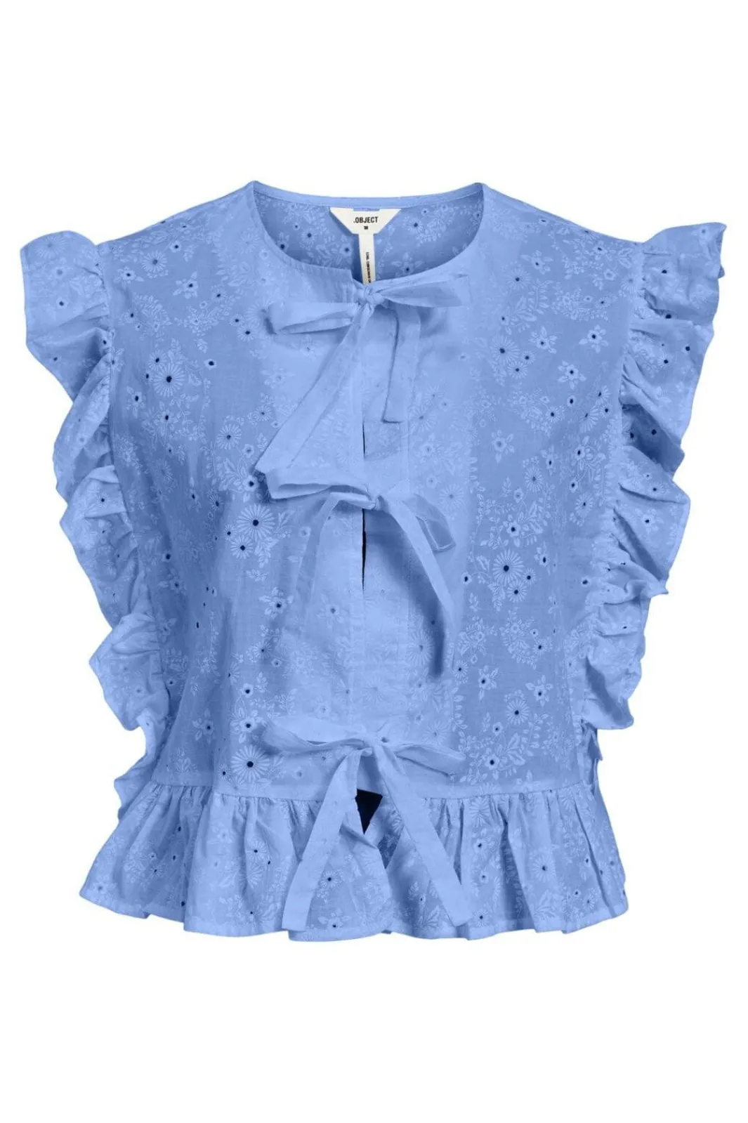 Object T-Shirts & Toppe|Ammevenligt Tøj<Objcilie S/L Top