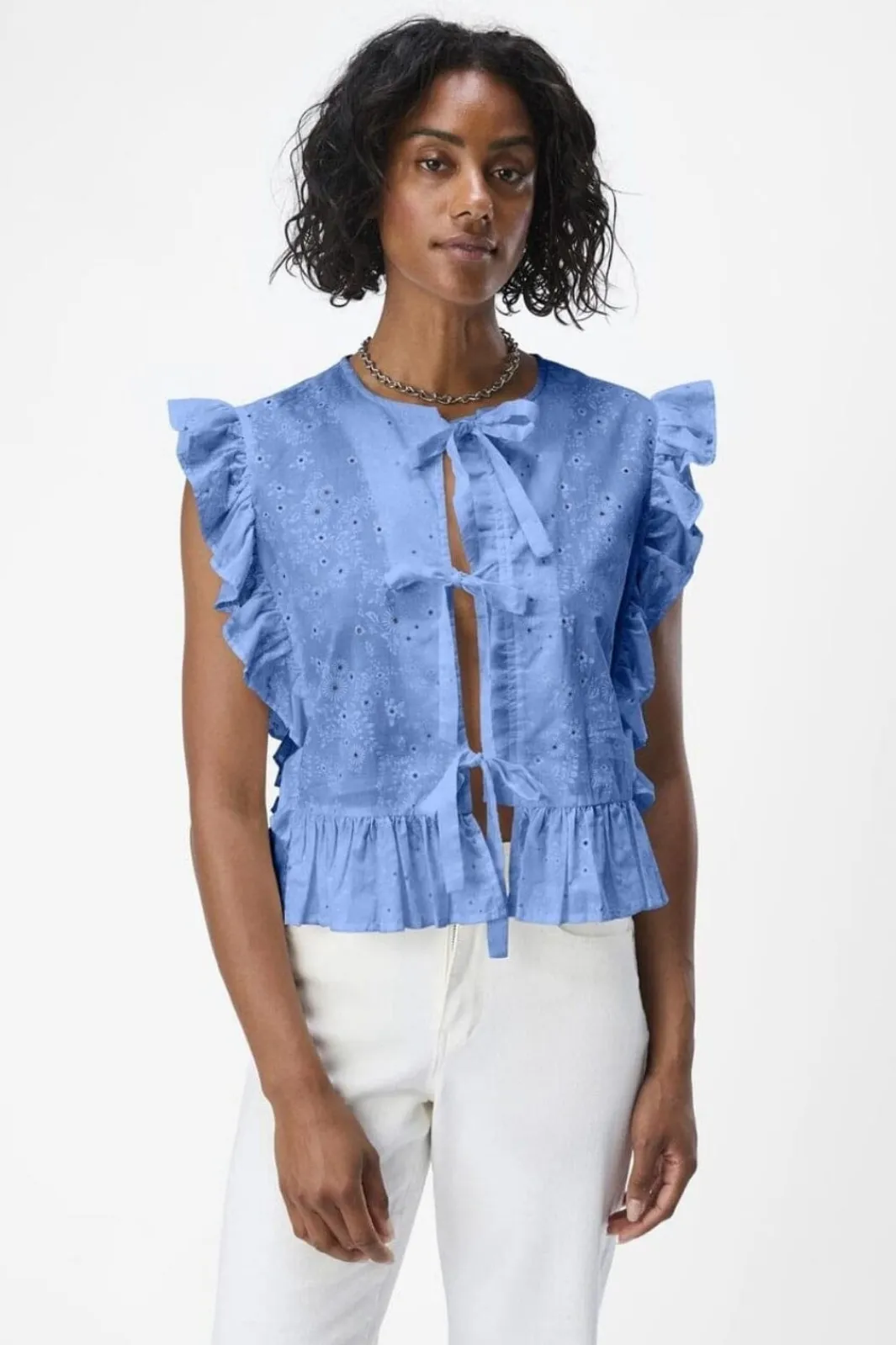 Object T-Shirts & Toppe|Ammevenligt Tøj<Objcilie S/L Top