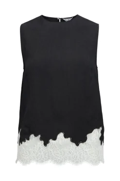 Object Sæt 🛍️|T-Shirts & Toppe<Objdalme Sl Lace Top Aw Fair 25