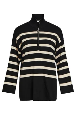 Object Bluser & Skjorter|Strik<Objester L/S Knit Zip Pullover