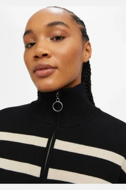 Object Bluser & Skjorter|Strik<Objester L/S Knit Zip Pullover