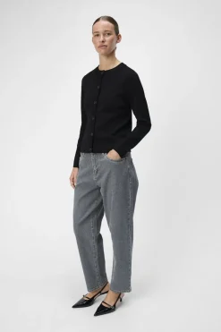Object Cardigans|Ammevenligt Tøj<Objester Sli L/S Knit Cardigan