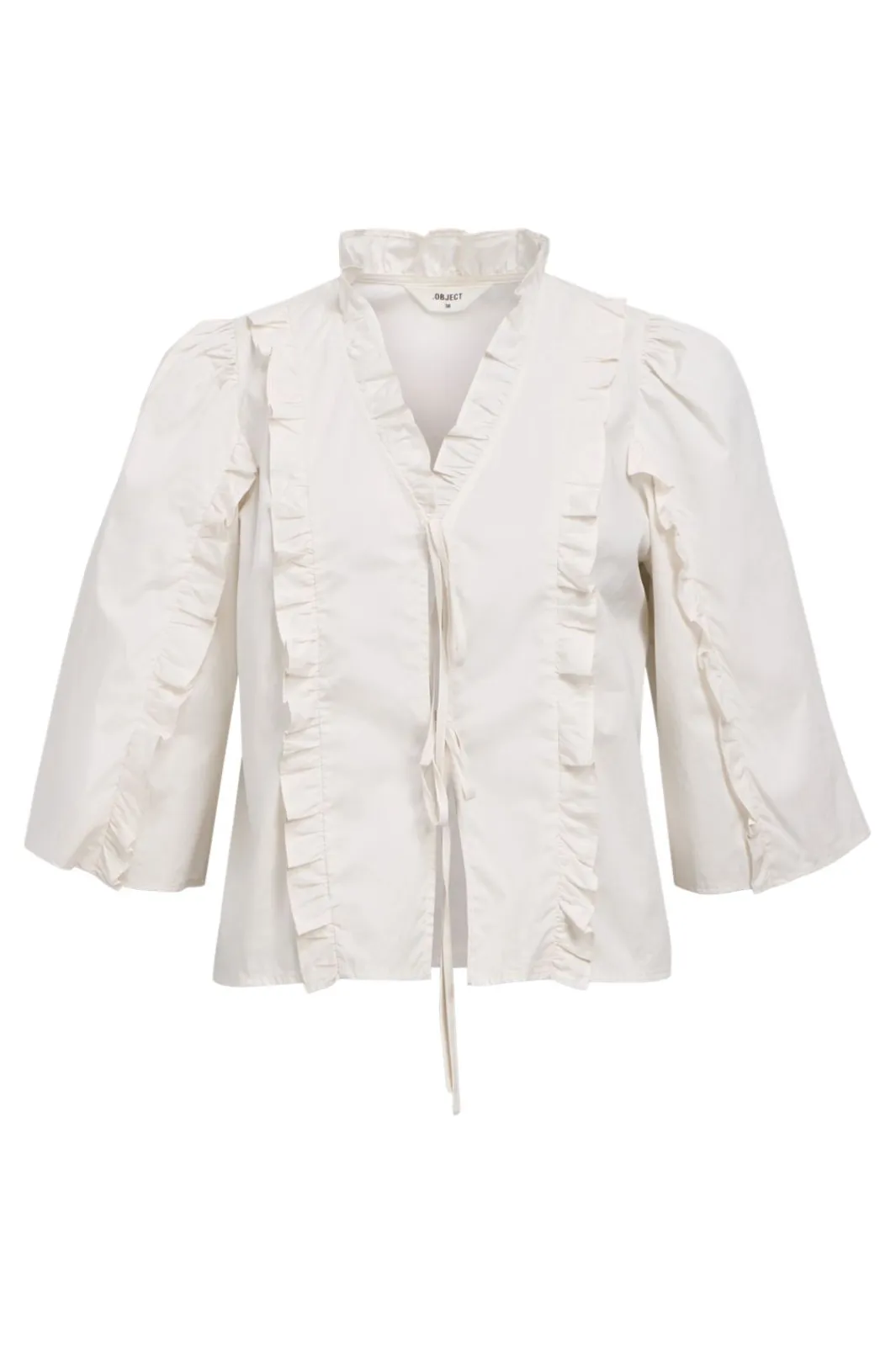 Discount Objhope Re 3/4 Tie Top T-Shirts & Toppe|Ammevenligt Tøj