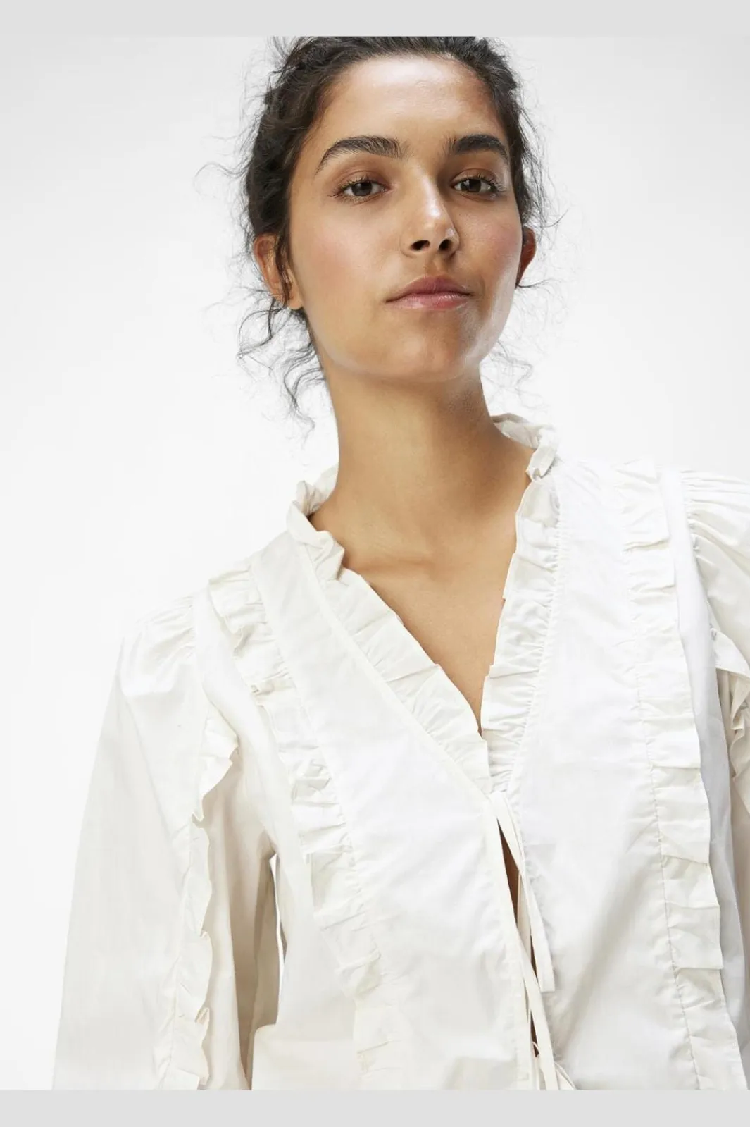 Discount Objhope Re 3/4 Tie Top T-Shirts & Toppe|Ammevenligt Tøj