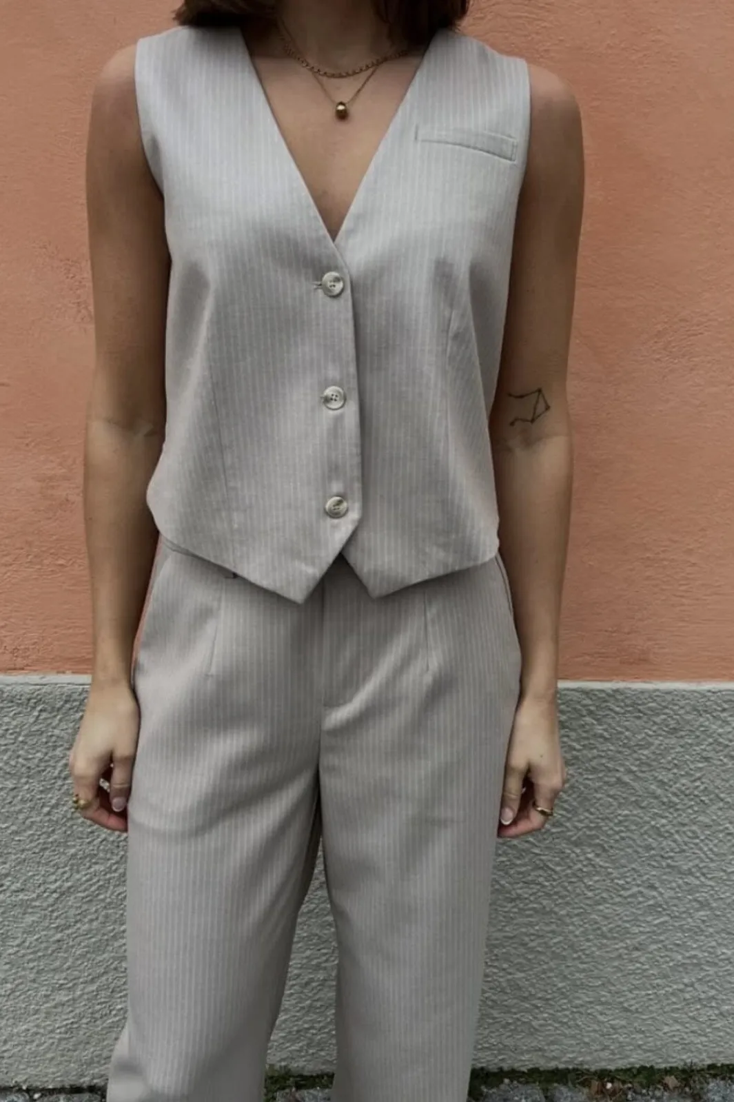 Object Veste<Objlisa Re Short Waistcoat