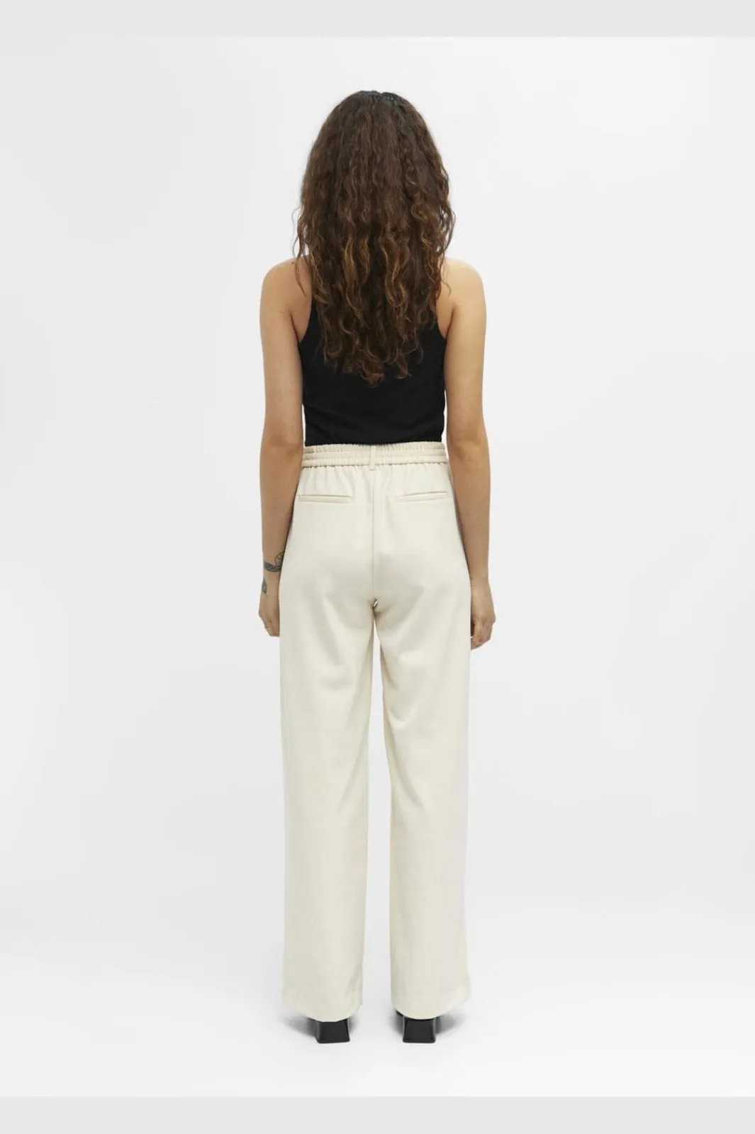 Hot Objlisa Wide Pant Bukser, Jeans & Leggings