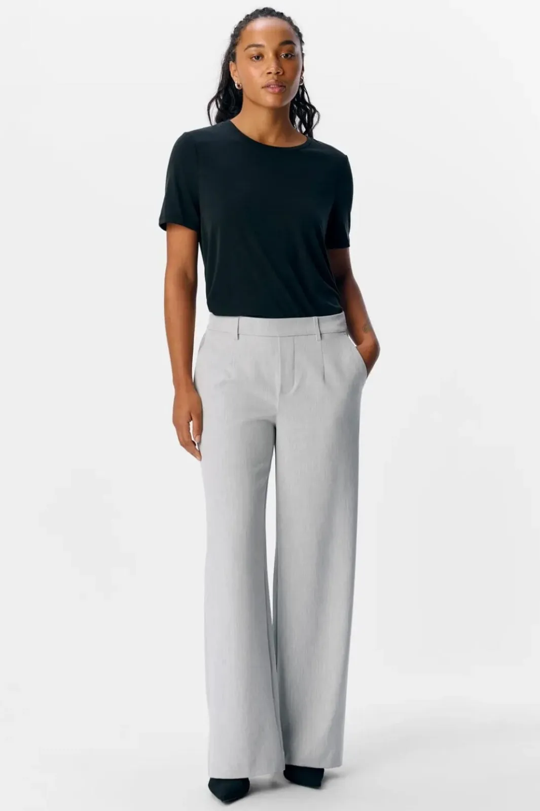 New Objlisa Wide Pant Bukser, Jeans & Leggings