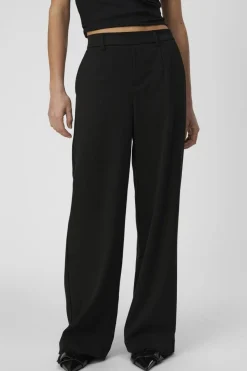 Hot Objlisa Wide Pant Bukser, Jeans & Leggings