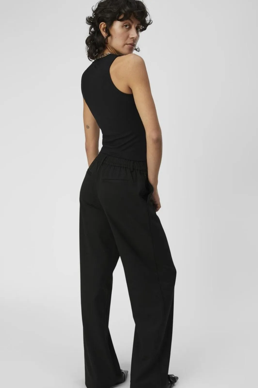 Hot Objlisa Wide Pant Bukser, Jeans & Leggings