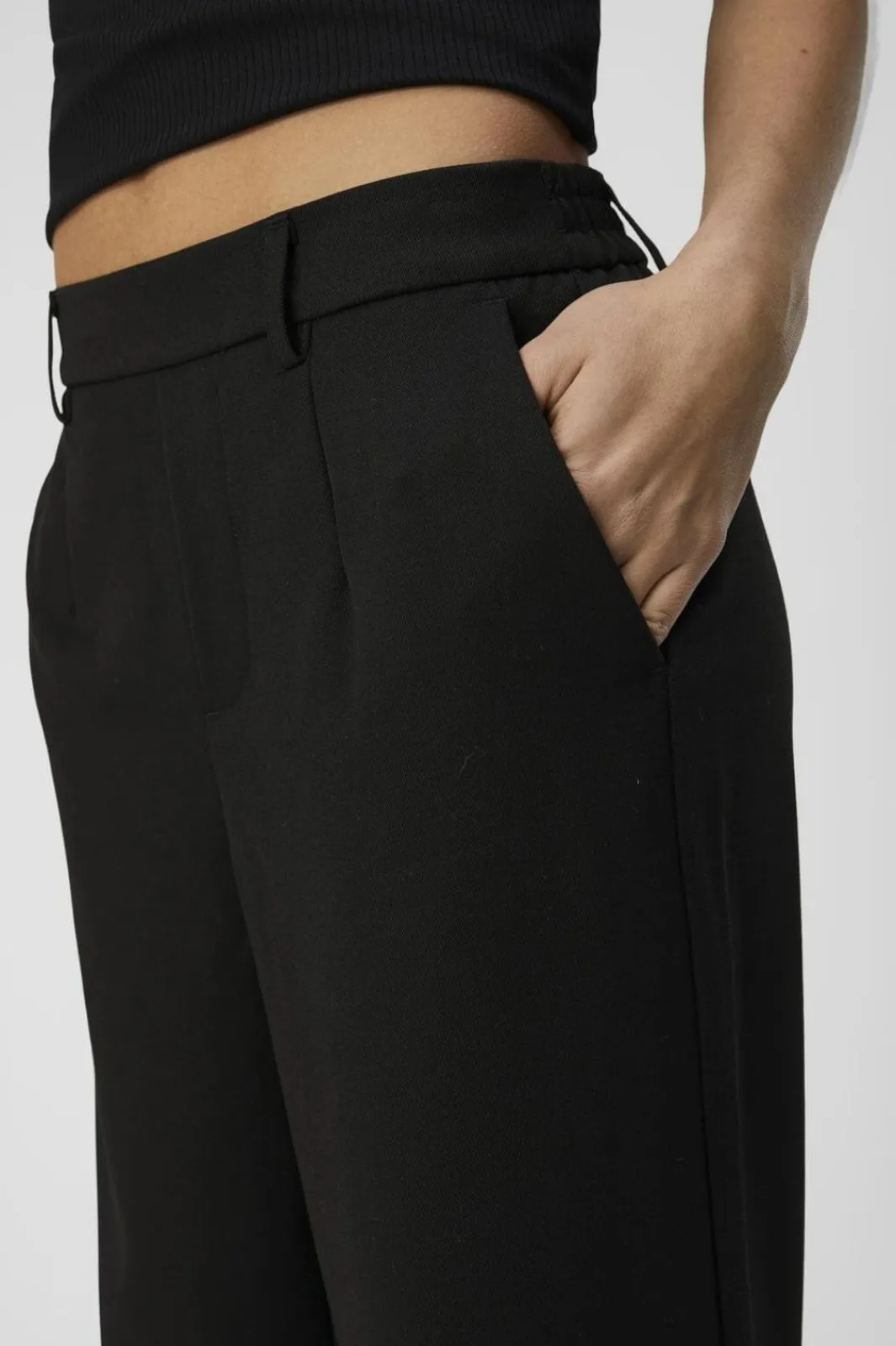 Hot Objlisa Wide Pant Bukser, Jeans & Leggings