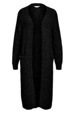 Discount Objmilu Ls Lo Long Knit Cardigan Cardigans