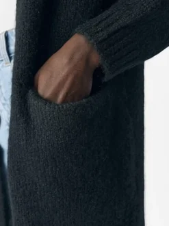 Discount Objmilu Ls Lo Long Knit Cardigan Cardigans
