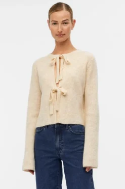 Online Objparvi Knit Cardigan 130 Cardigans|Ammevenligt Tøj