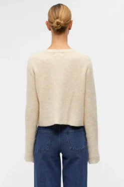 Online Objparvi Knit Cardigan 130 Cardigans|Ammevenligt Tøj