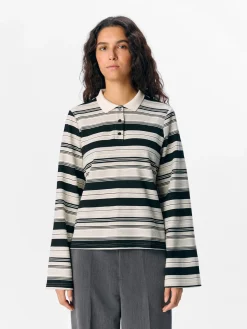 Object Bluser & Skjorter<Objpollo L/S Polo Top Dfw