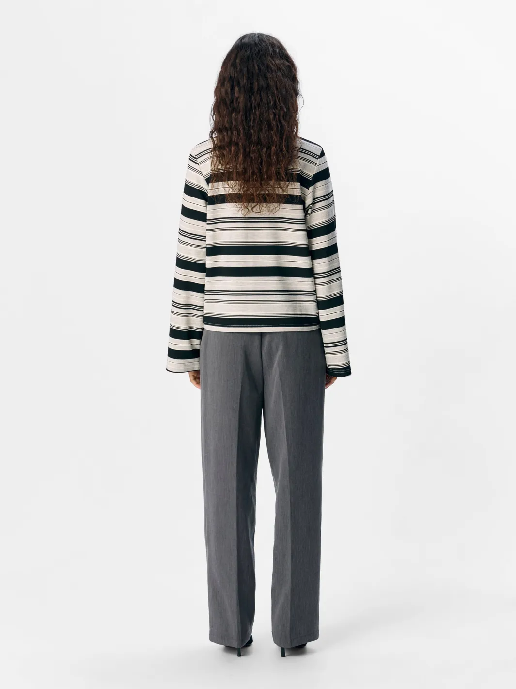 Object Bluser & Skjorter<Objpollo L/S Polo Top Dfw