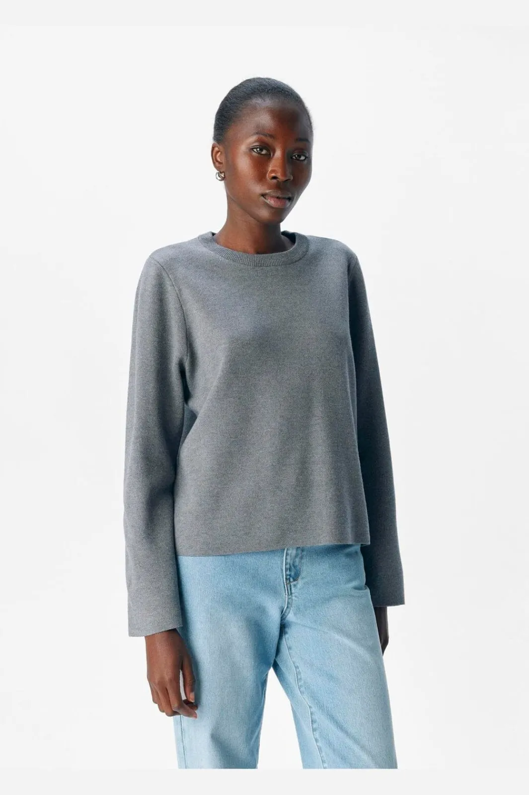 Hot Objreynard O-Neck Pullover Strik|Bluser & Skjorter