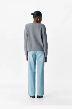 Hot Objreynard O-Neck Pullover Strik|Bluser & Skjorter