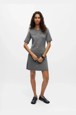 New Objreynard S/S Knit Re Dress Kjoler