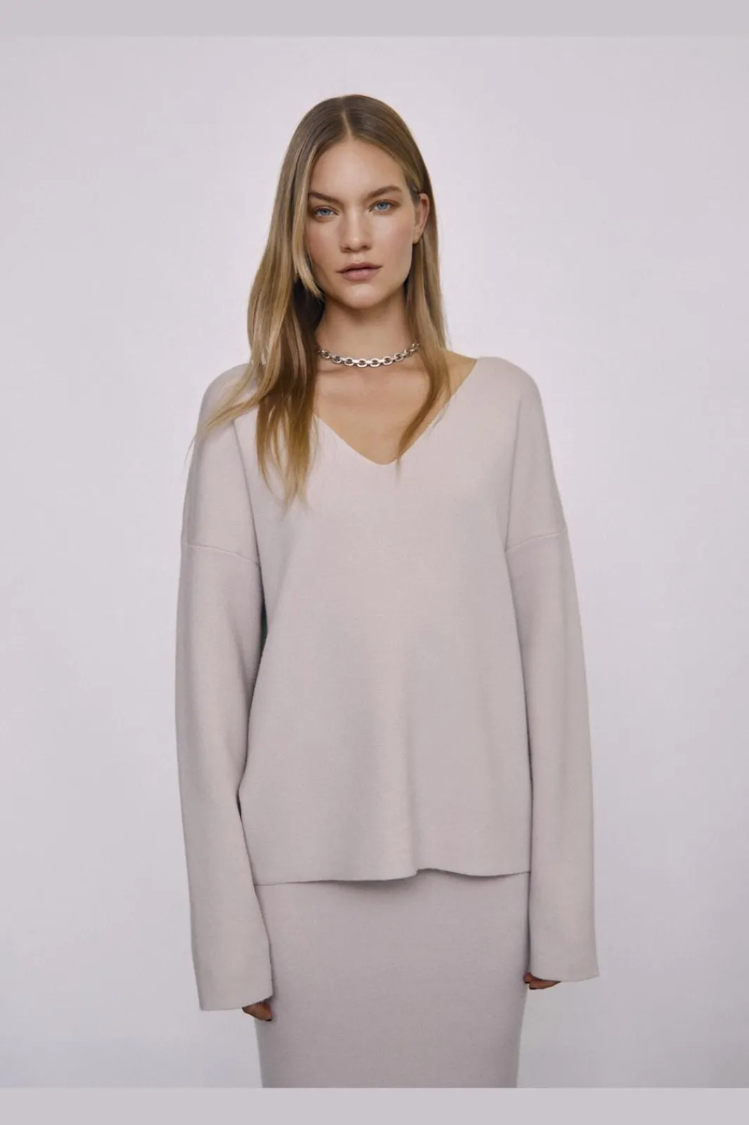 Outlet Objreynard V-Neck Pullover Bluser & Skjorter|Strik