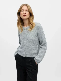 Object Cardigans|Ammevenligt Tøj<Objsaggia Re L/S Knit Cardigan