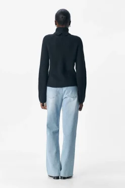 Online Objviola Ls Lo Rollneck Knit Bluser & Skjorter|Sæt 🛍️