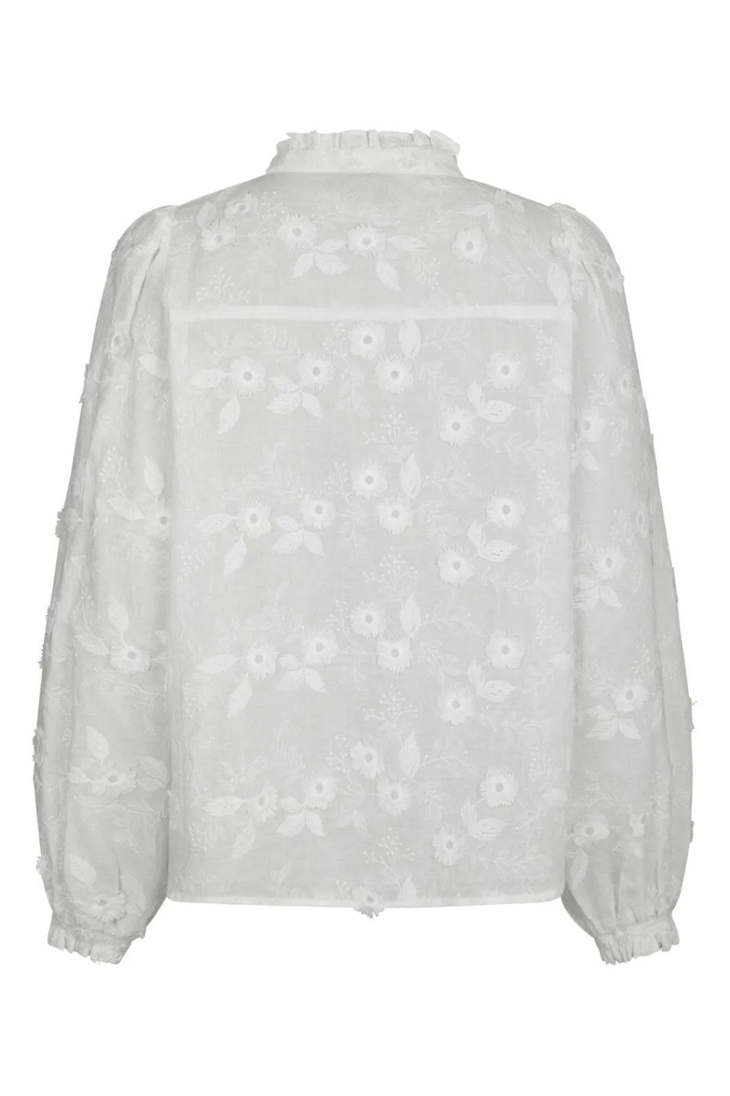 Neo Noir Bluser & Skjorter|Ammevenligt Tøj<Oda Deco Emb Shirt 166733