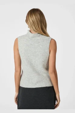 Neo Noir Strik|Bluser & Skjorter<Odelia Knit Top 161753