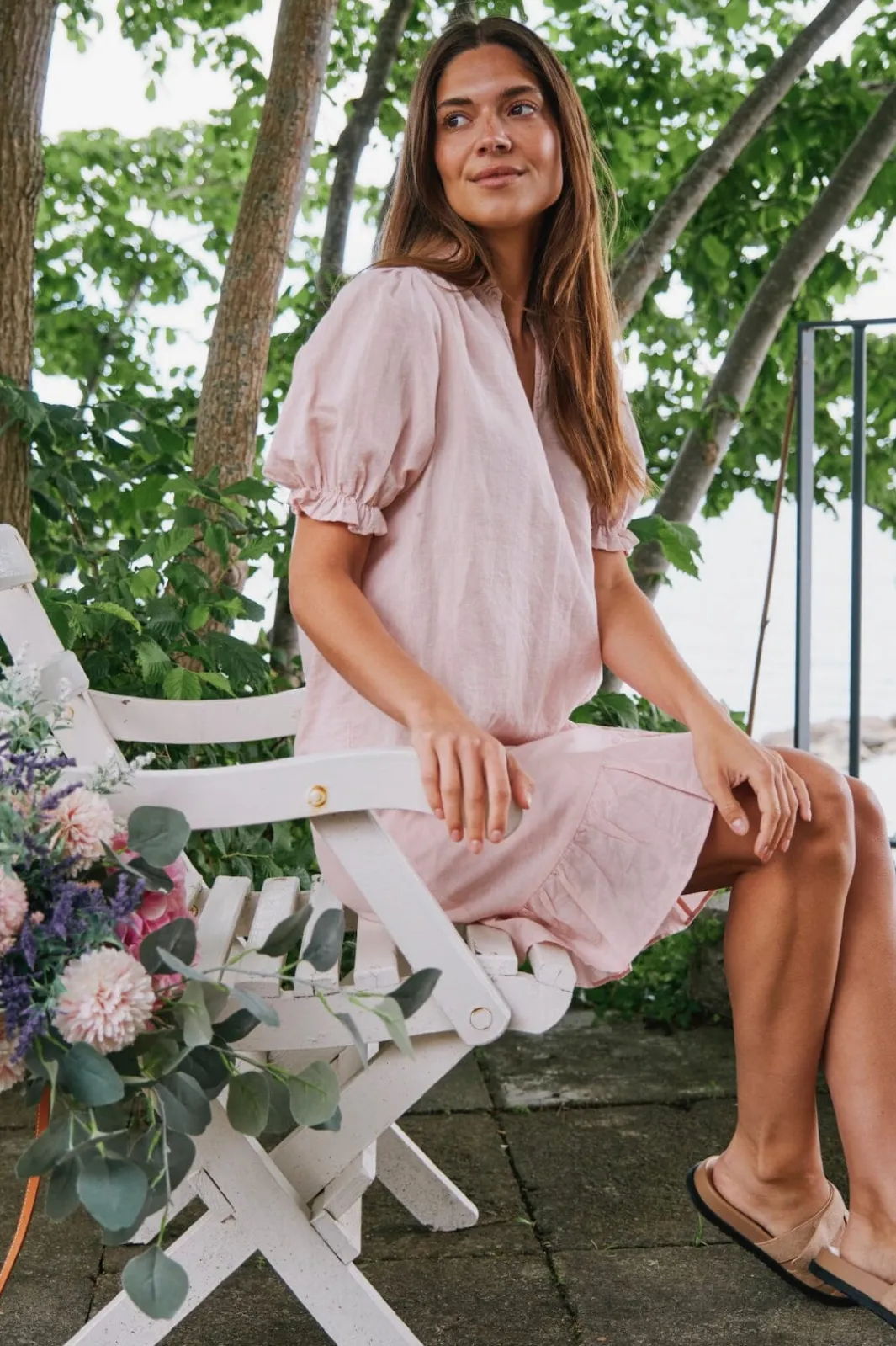 Discount Odesa Linen Blouse Bluser & Skjorter