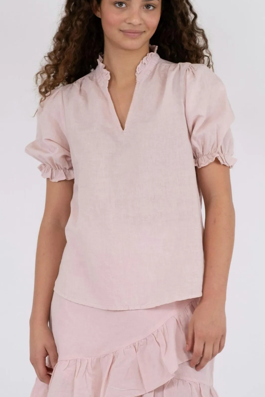 Discount Odesa Linen Blouse Bluser & Skjorter