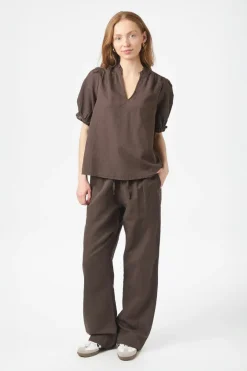 Best Odesa Linen Blouse 160264 Bluser & Skjorter