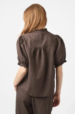 Best Odesa Linen Blouse 160264 Bluser & Skjorter
