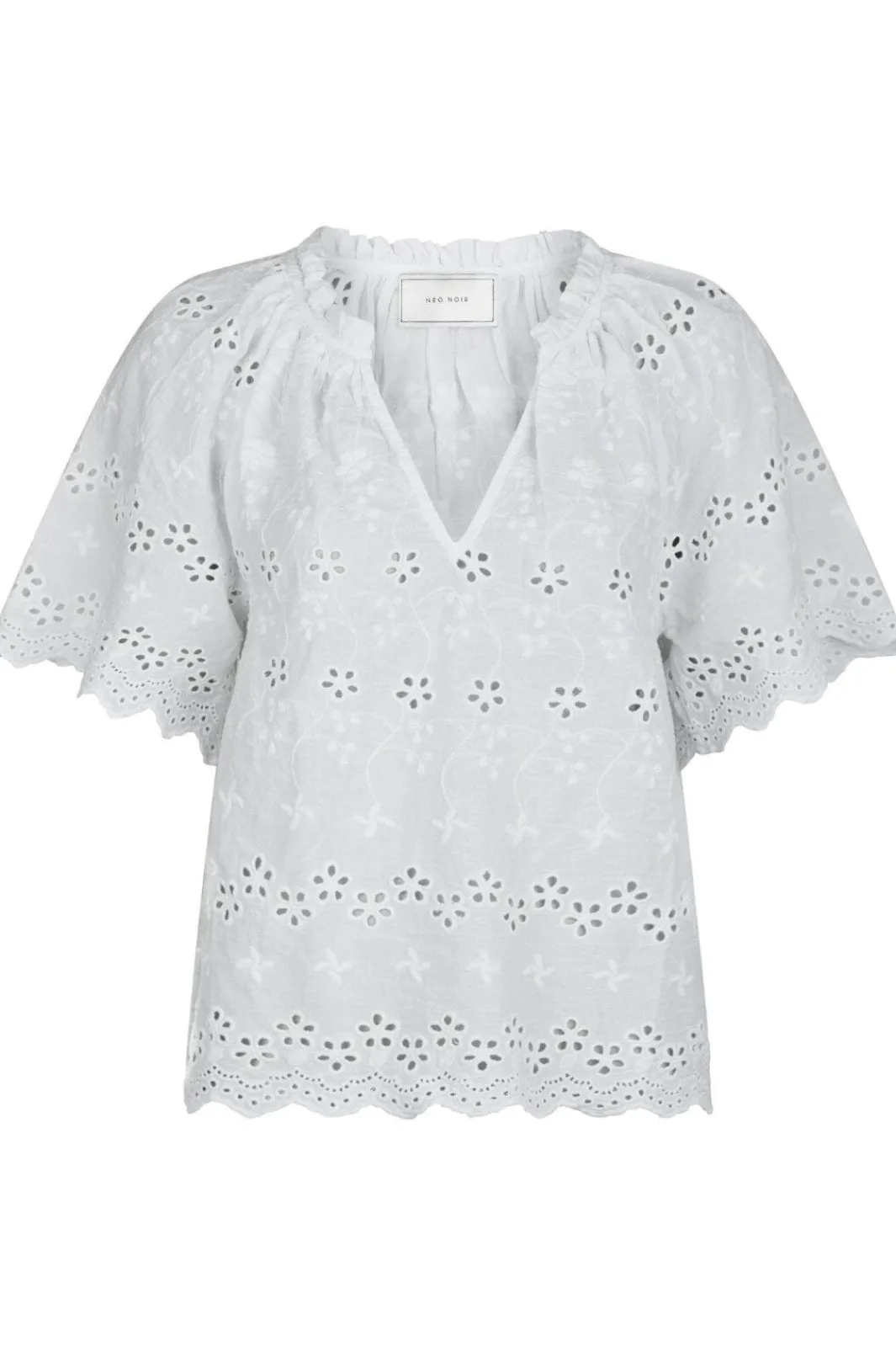 Sale Odet Embroidery Blouse 165172 Bluser & Skjorter