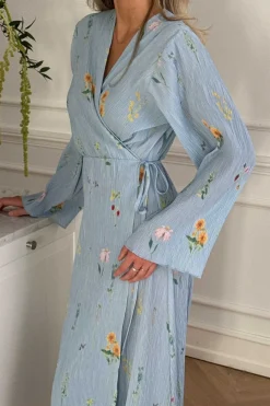 BYIC Kjoler<Ofeliaic Long Wrap Dress A23640