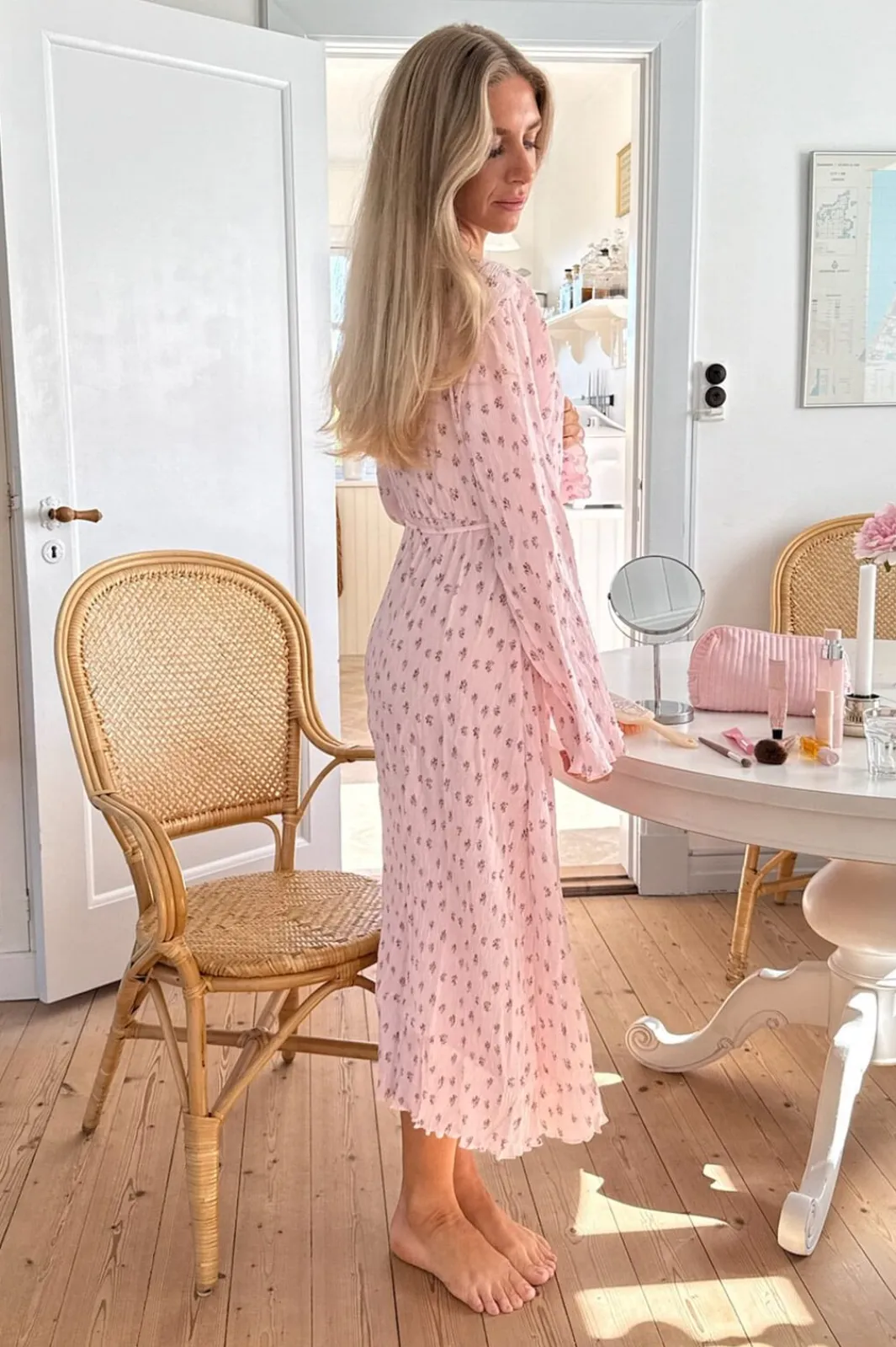 Online Ofeliaic Long Wrap Dress A23640 Kjoler