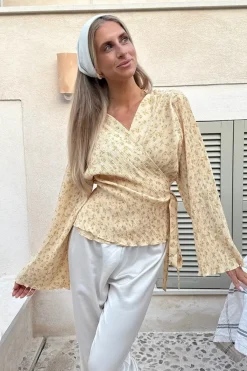 Ofeliaic Wrap Shirt A23939 Bluser & Skjorter
