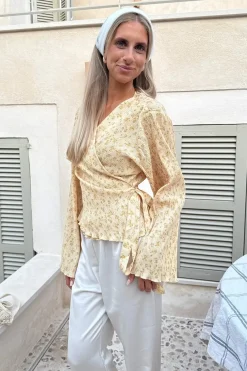 Ofeliaic Wrap Shirt A23939 Bluser & Skjorter